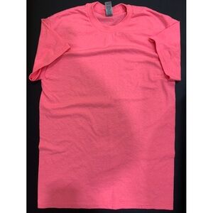 Neon pink short sleeve t-shirt